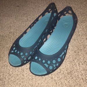 RARE jelly crocs w7 j5